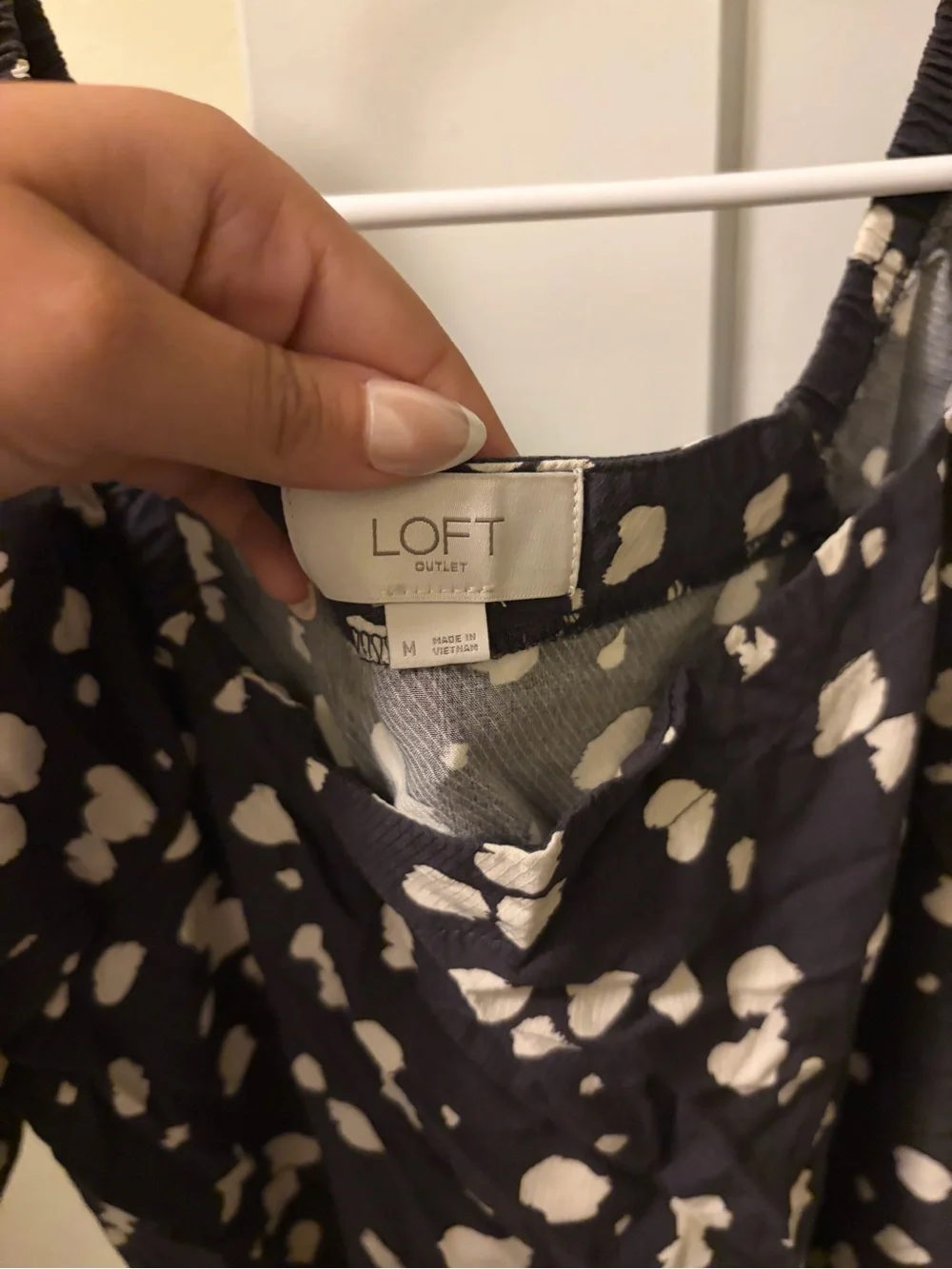 LOFT peplum blouse